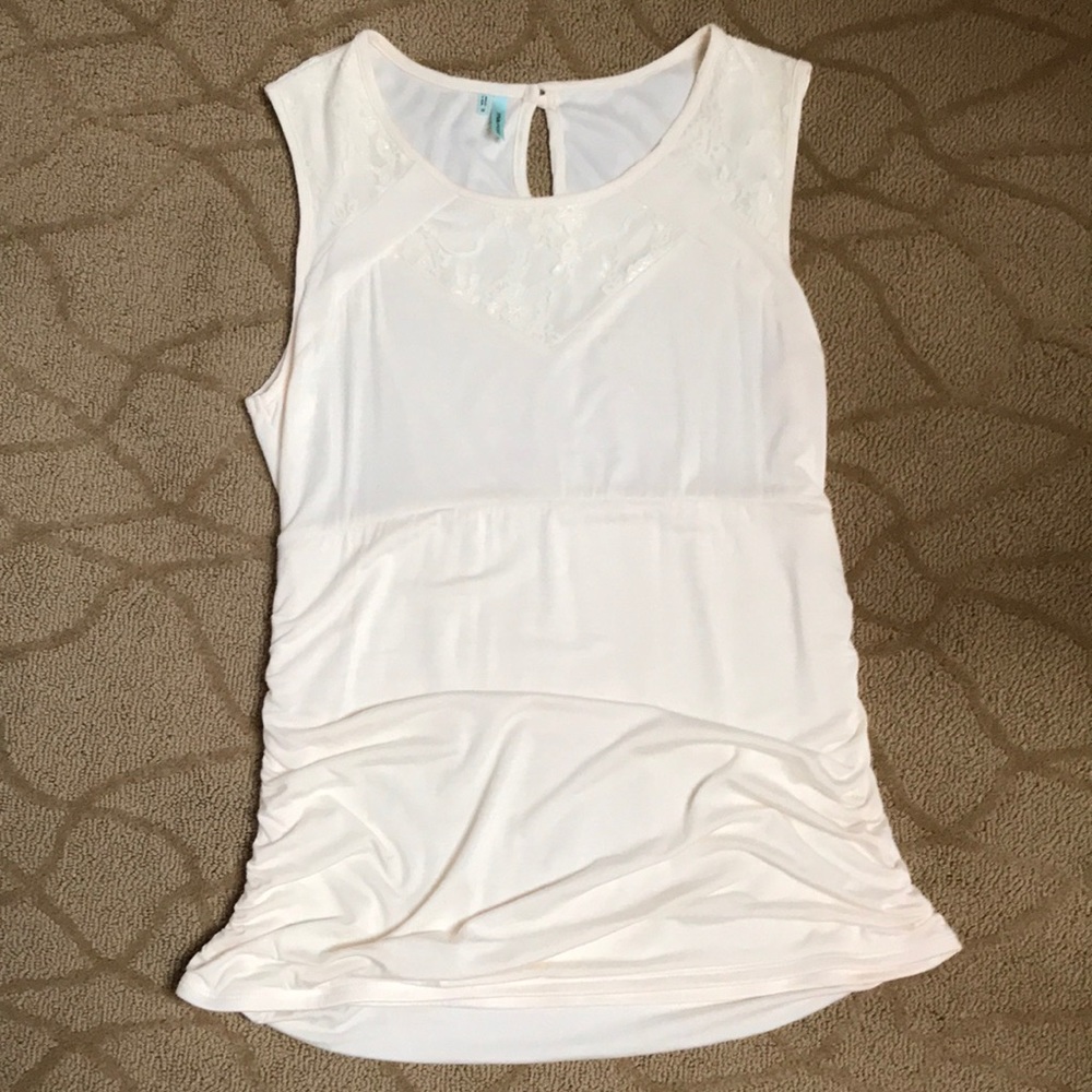 Maurices Sleeveless Top with lace
